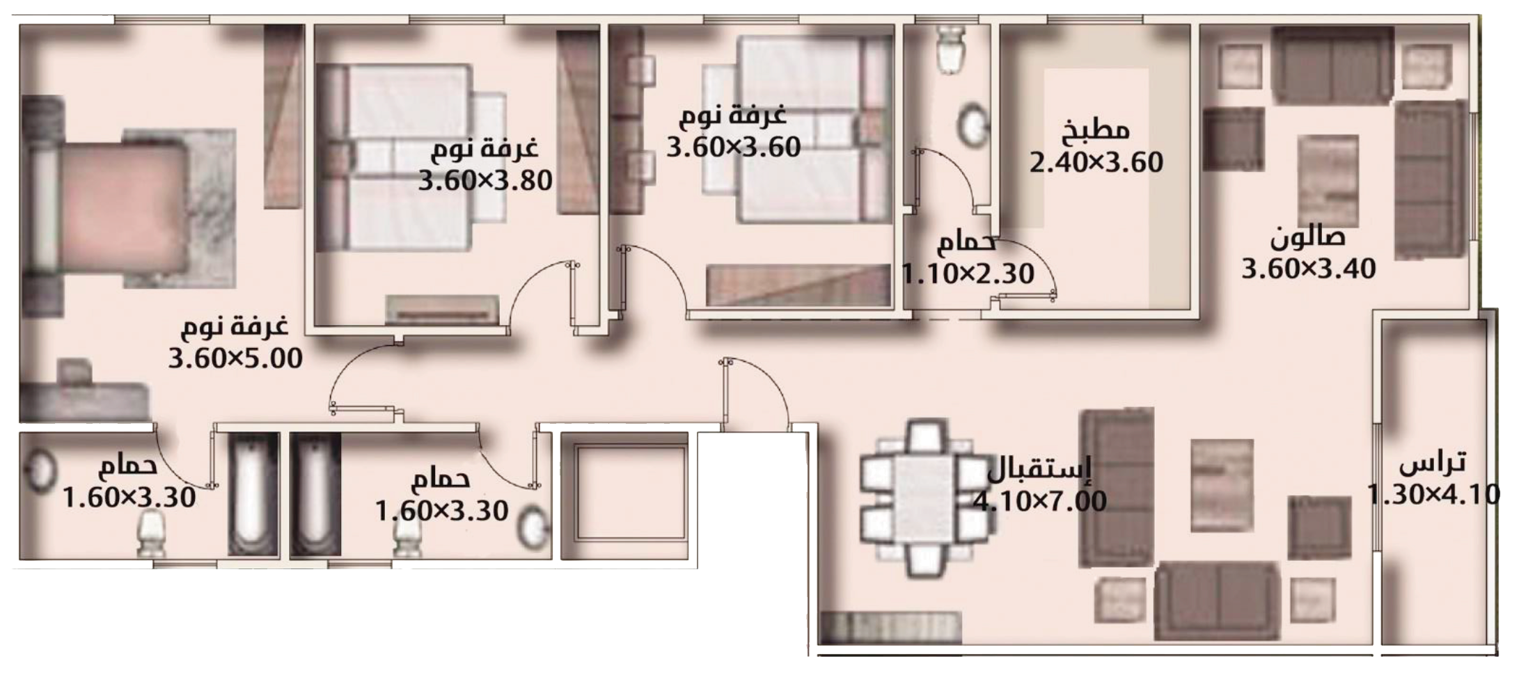 Typical Floor 180 m