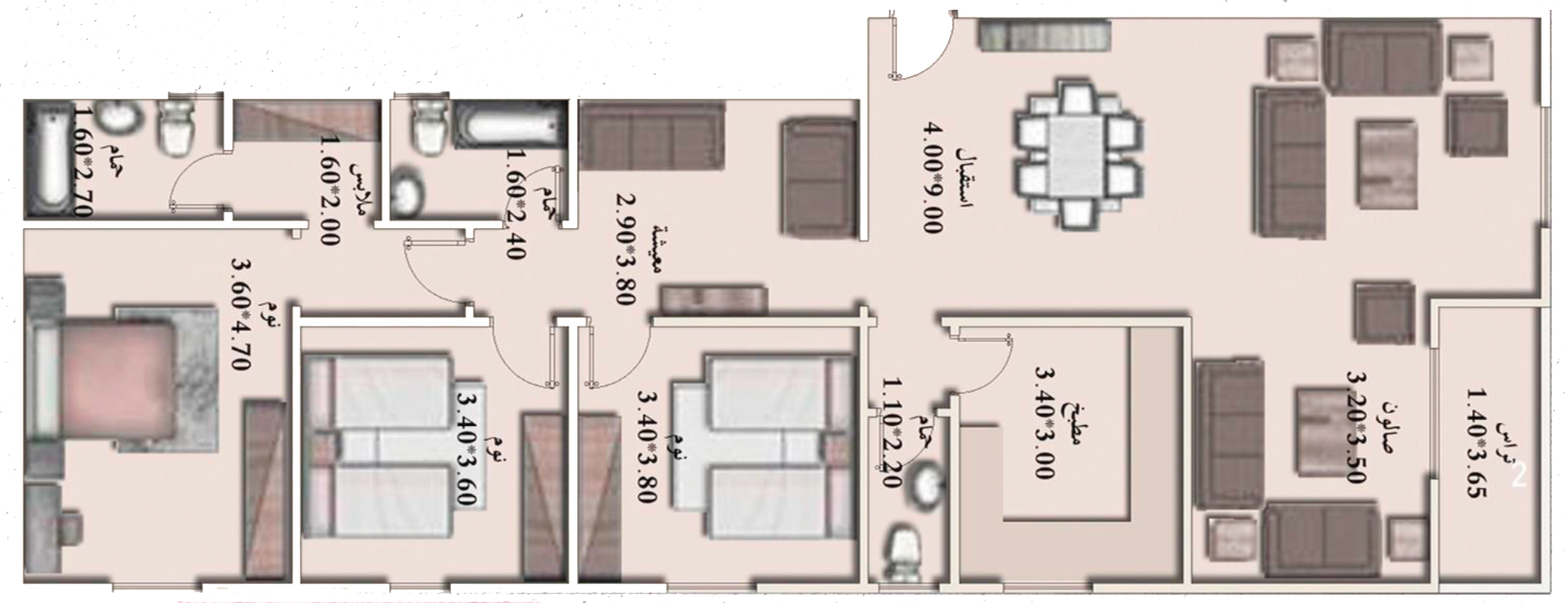 Typical Floor 205 m