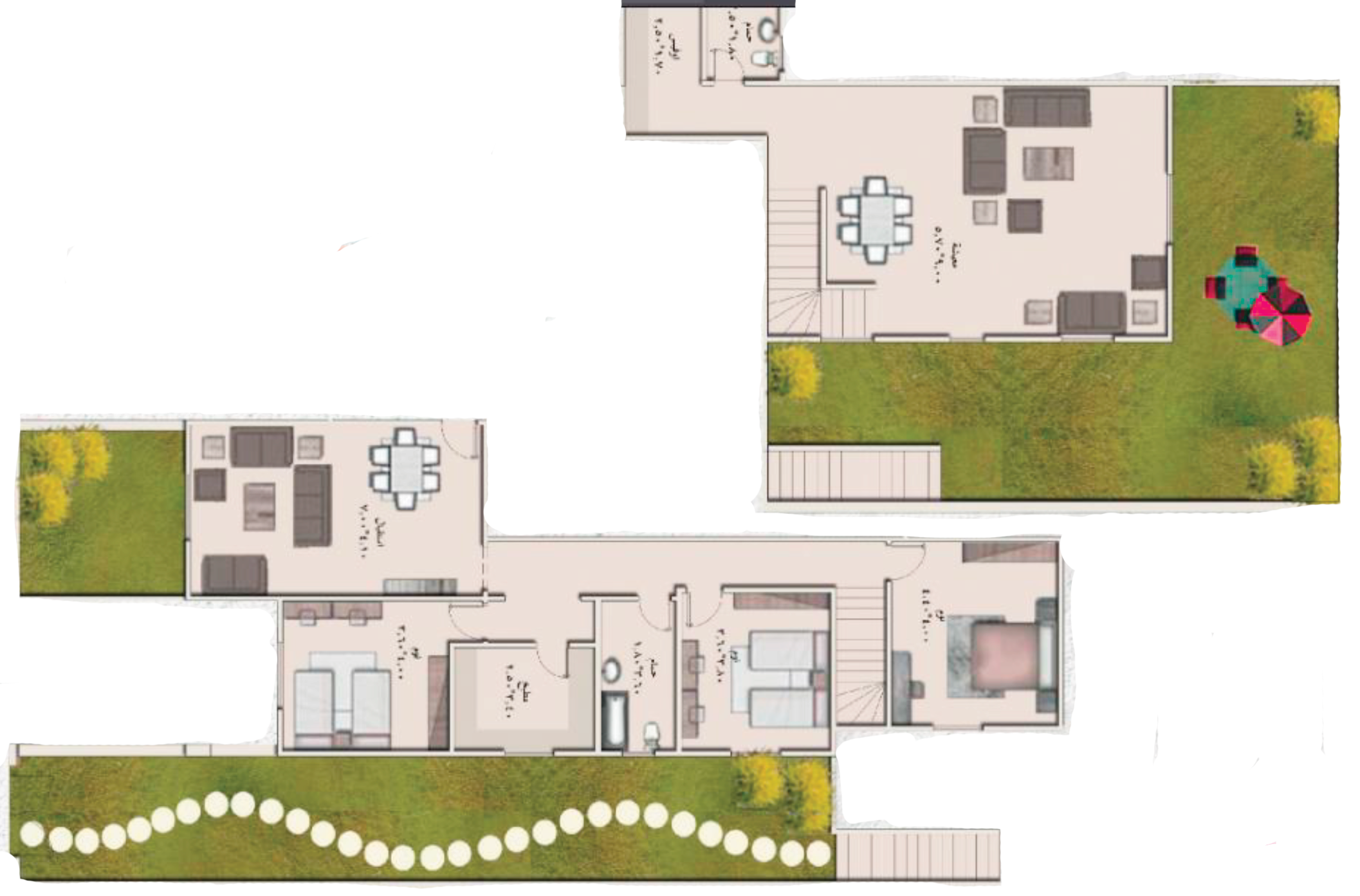 Duplex 253 m + Garden 162 m