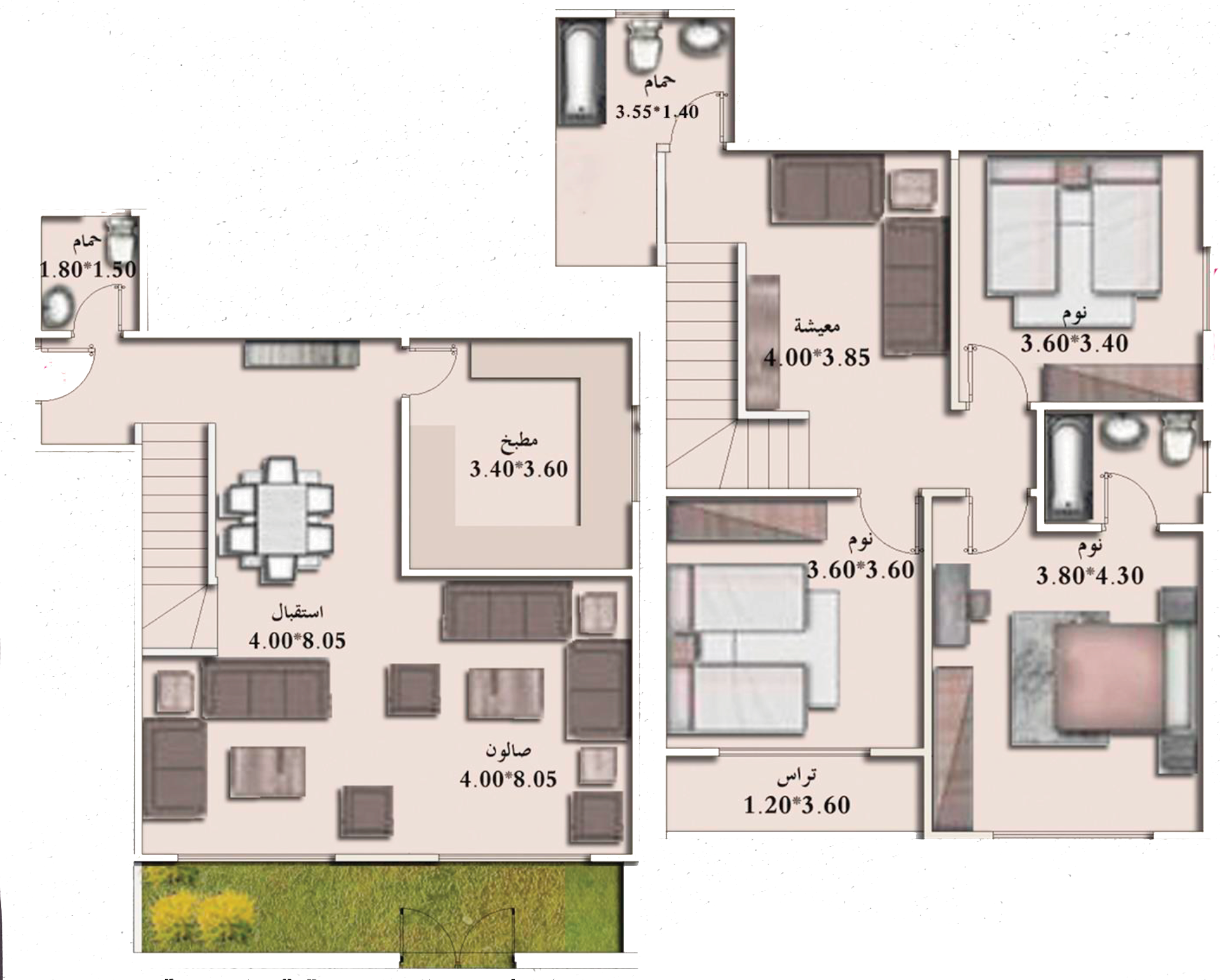 Bentahouse 212 m