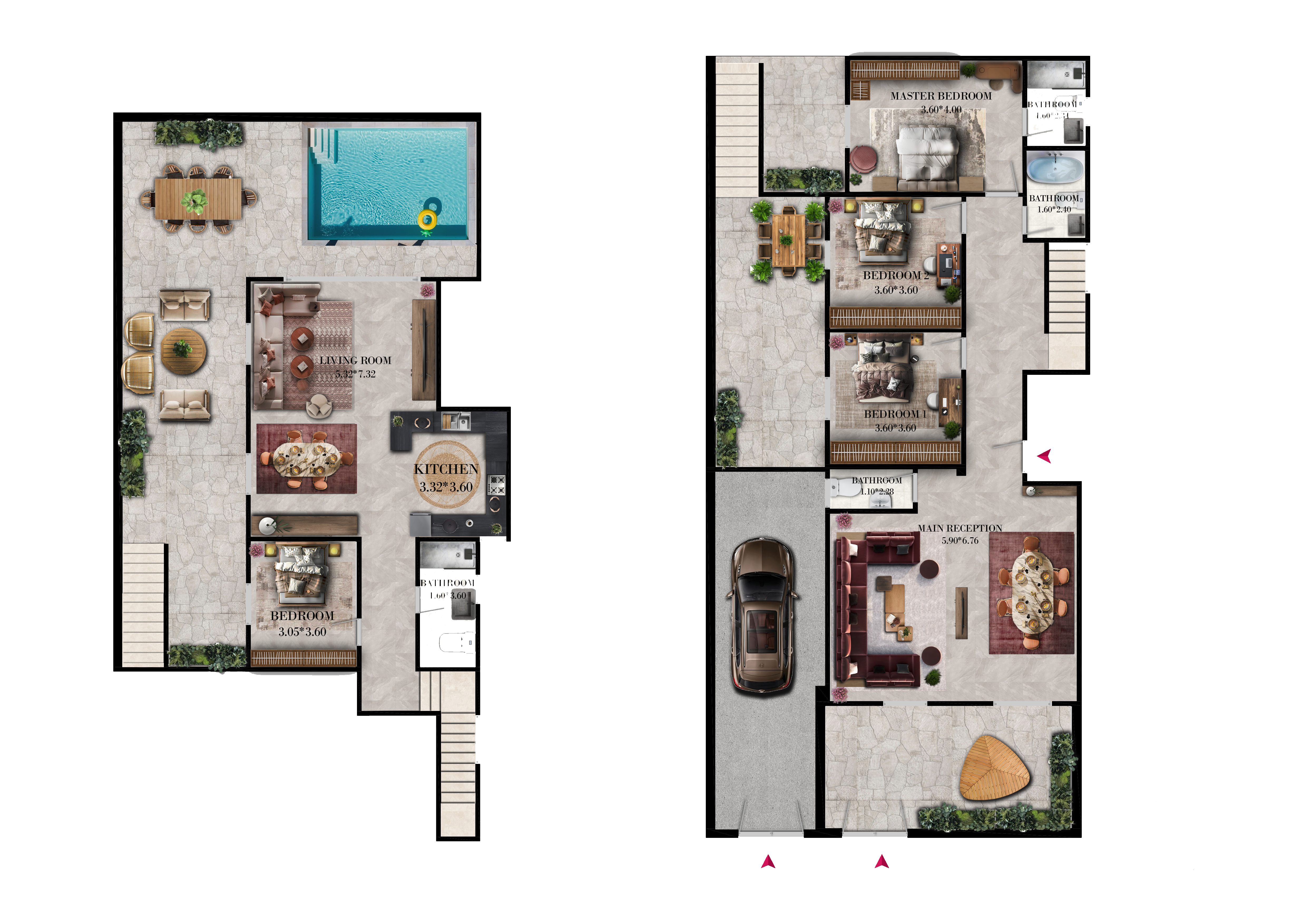 Duplex 281 m